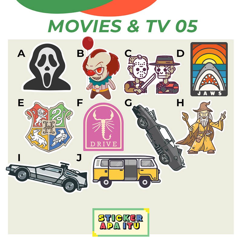 

Sticker Single Movies 05