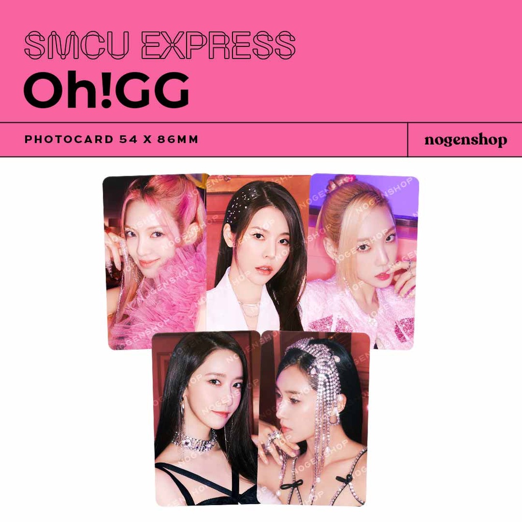 PHOTOCARD PC WINTER SMTOWN SMCU EXPRESS SNSD GIRLS' GENERATION OH GG