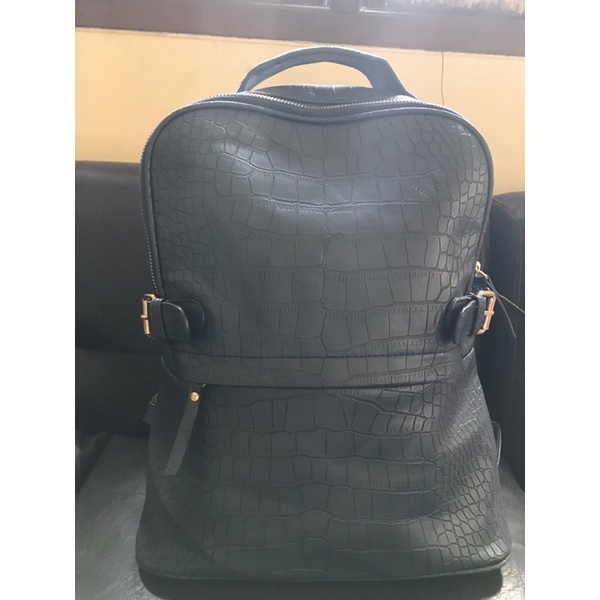 Ransel motif croco Lulu Castagnette