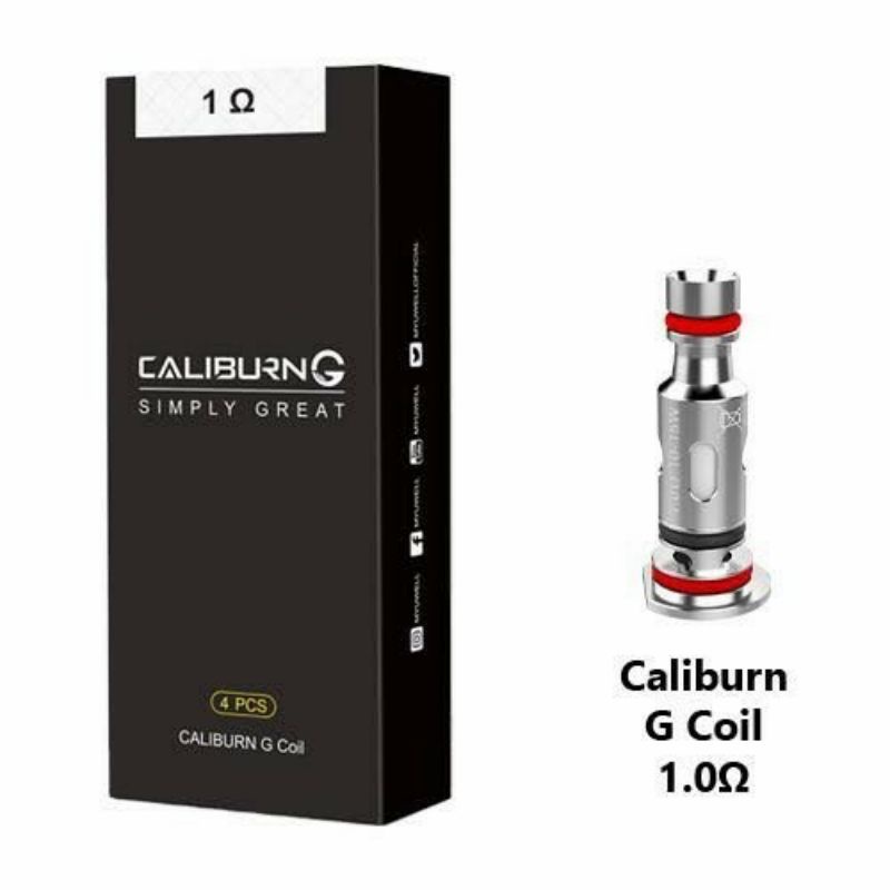 catridge dan coil caliburn G/G2/GK2