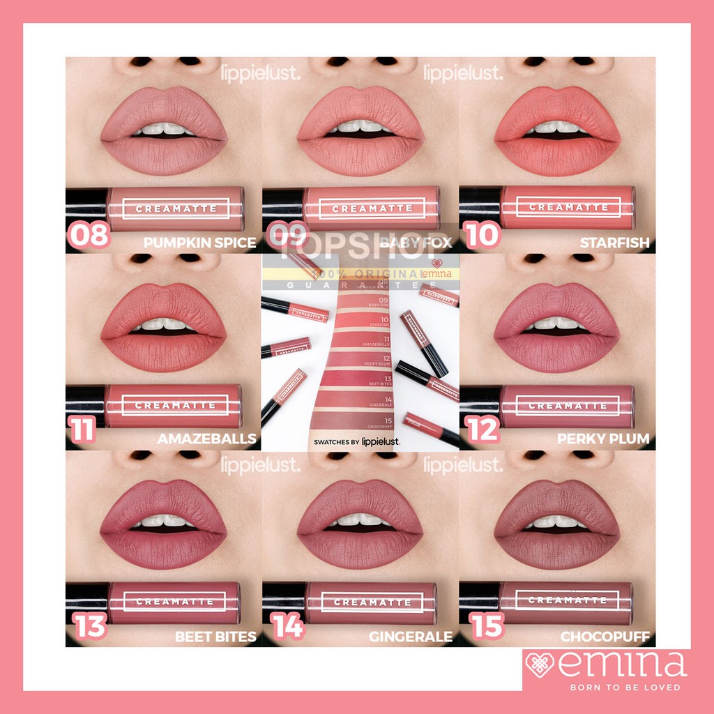 EMINA Lip Cream Creamatte