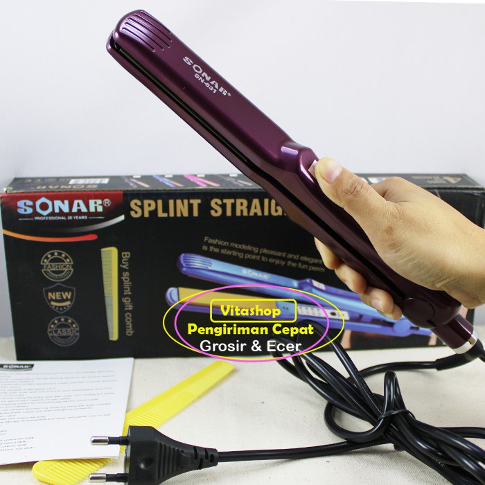 SONAR SN 831 LURUS GRATIS PENSIL ALIS ALAT CATOK RAMBUT TEMPERATUR SUHU