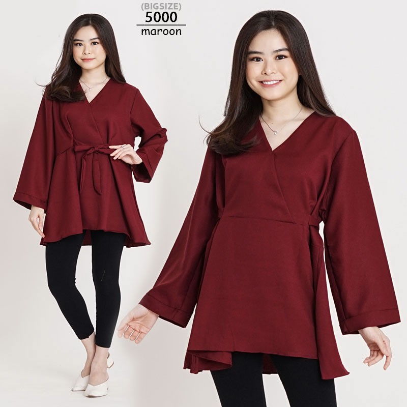 ARENA - Blouse wanita jumbo big size / atasan casual oversize