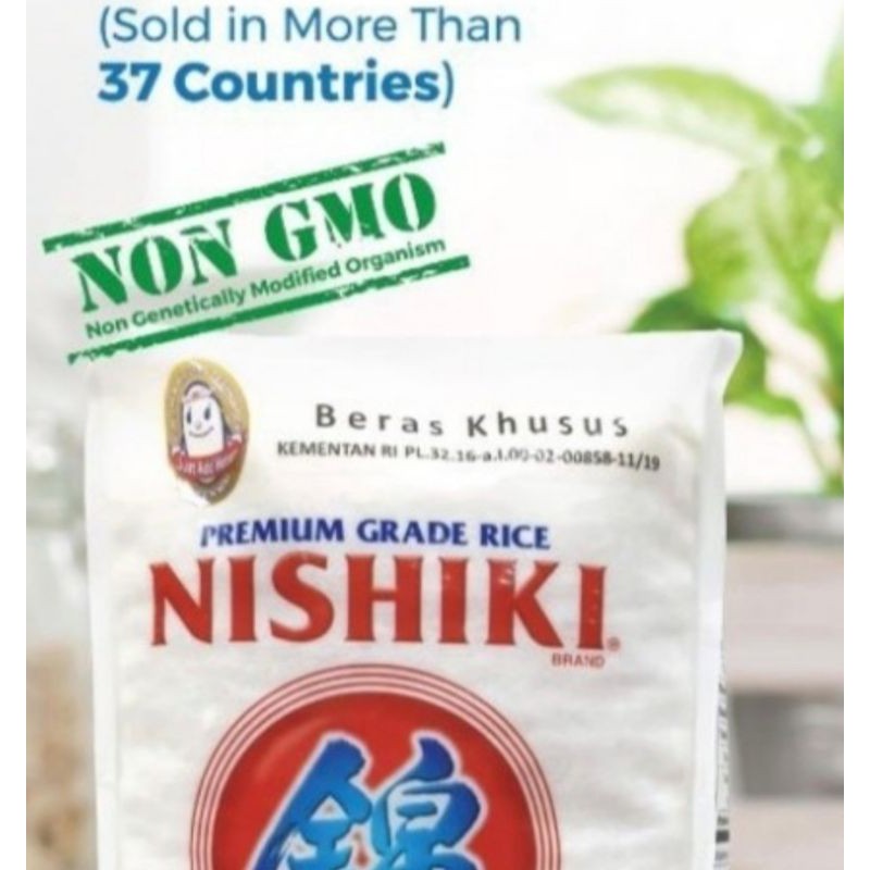 

Beras Jepang Nishiki Japannese rice Premium grain rice