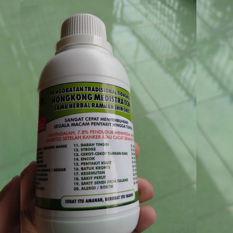 JAMU HERBAL RAMUAN SHIN SHEE TCM 250ML