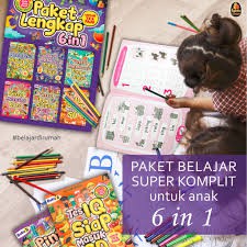 PAKET LENGKAP 6 IN 1 (Bonus Puzzle)