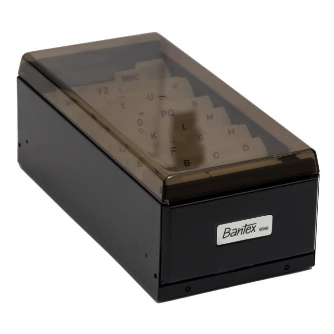 

[[COD]] Bantex Business Card Cases Capacity 600 Cards #8649 10 HEMAT Kode 604