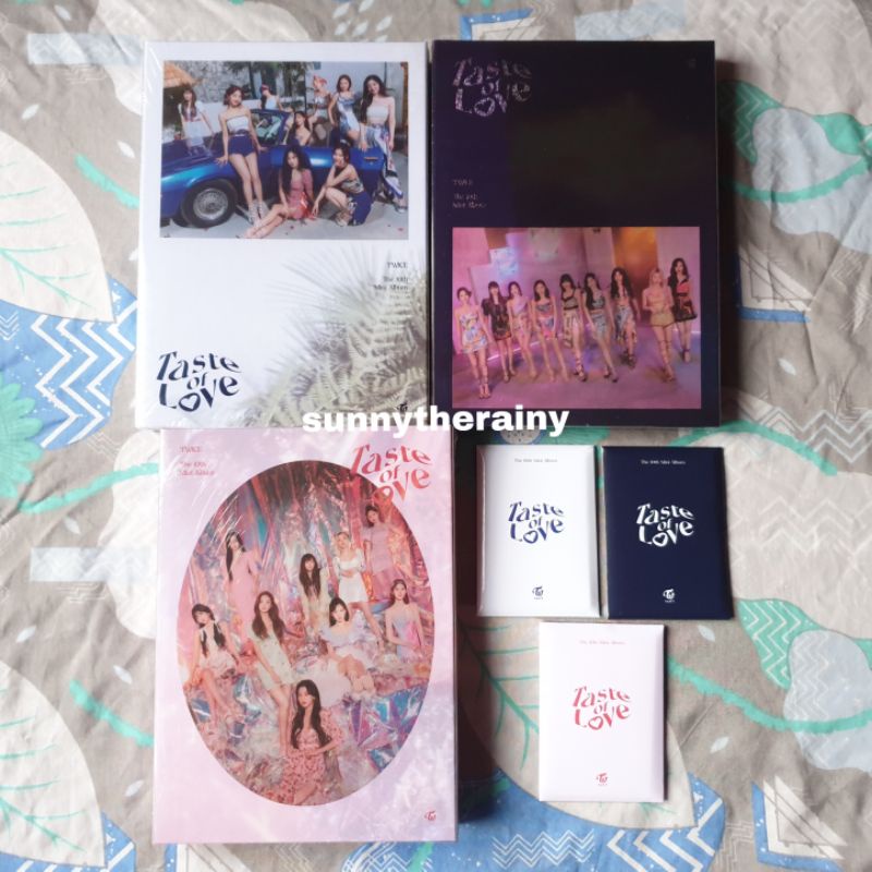 [SEALED] TWICE 10th Mini Album - Taste of Love Ready Stock
