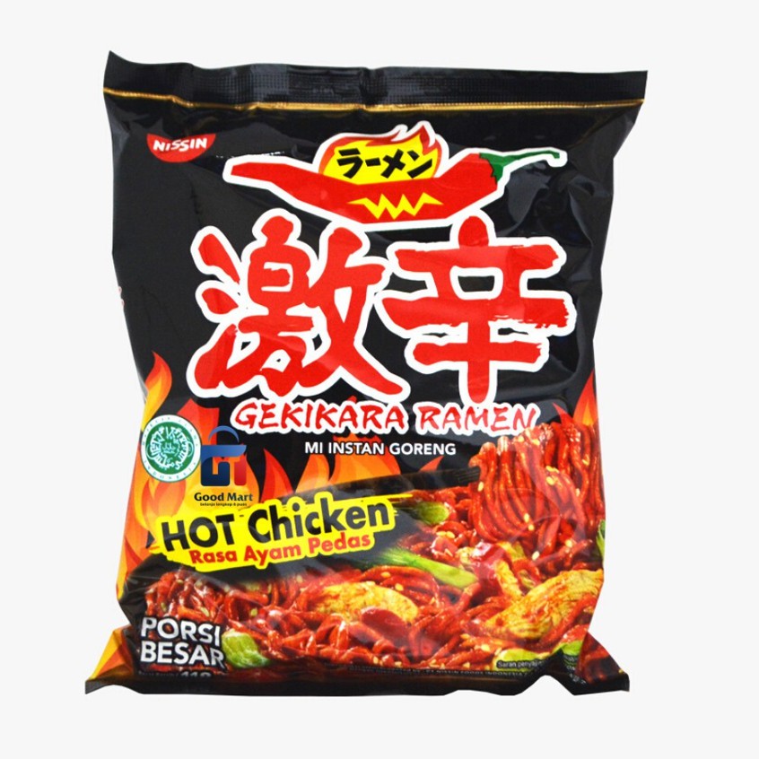 

Nissin Gekikara Ramen - PORSI BESAR - Mie instan HOT CHIKEN