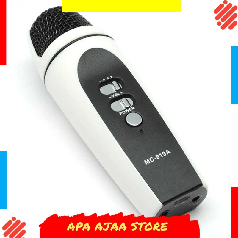 Best Seller ! Taffware Mobile Microphone for Smartphone and PC - MC-919A