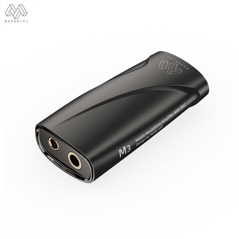 Musehifi M3 DAC ES9838Q2M DSD256 Headphone Amplifier Dengan Double 3.5mm / 4.4mm Support Tipe c Dan Light-ning Shouer S12 7hz