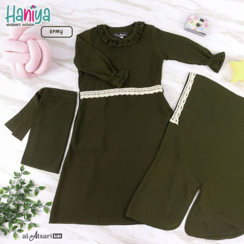 Haniya Set Gamis Anak Al Atsari