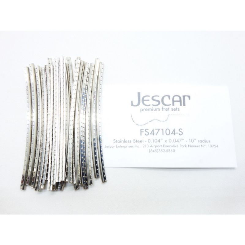 Fret gitar dan bass JESCAR FS47104 nickel stainless EVO medium jumbo original