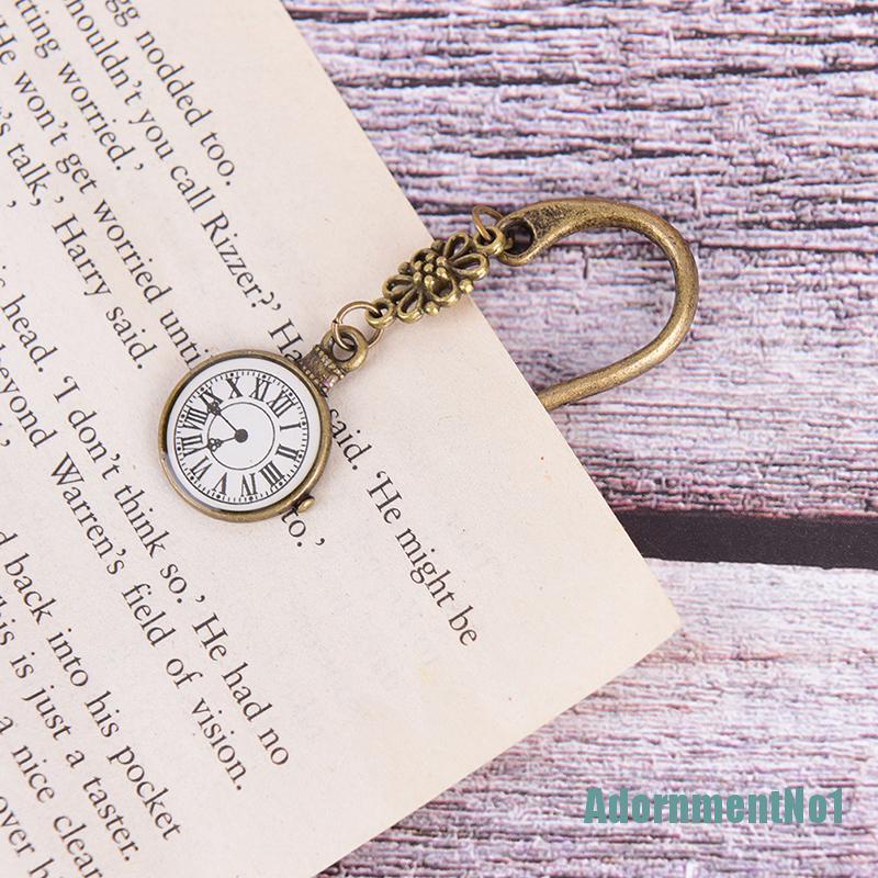 [AdornmentNo1]retro vintage metal alloy bronze bookmark document book mark label diy for