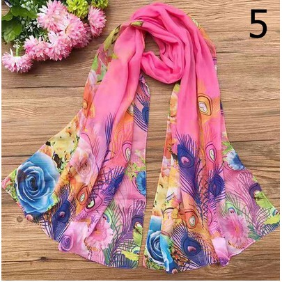 READY!! SYAL/PASHMINA  WANITA MULTICOLOUR FASHION IMPORT #100456