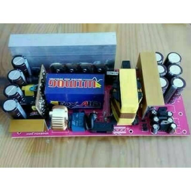 SMPS AMPLIFIER 20A CT 60V FULL BRIDGE + SOFTSTART