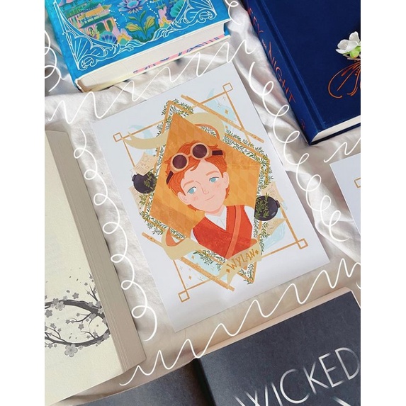 

Wylan Van Eck, The Dregs, Six of Crows - Character Art Print