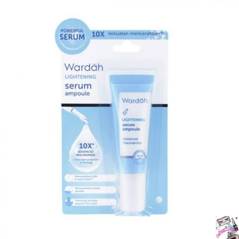 ☃️Cutezz_Ching1☃️Wardah Lightening Serum Ampoule 8ml