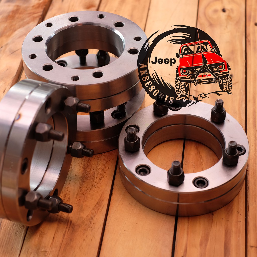 adaptor velg 5cm H6x139 ke H5x139 hartop ke taft triton ke jimny dll