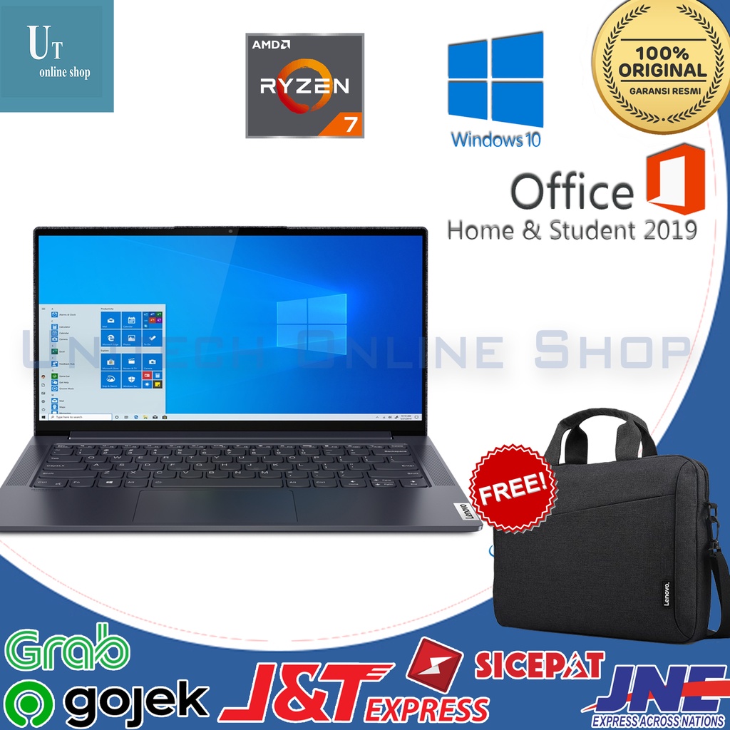 LENOVO IDEAPAD 3 RYZEN 7-5700 RAM 8GB SSD 512GB W10 OHS