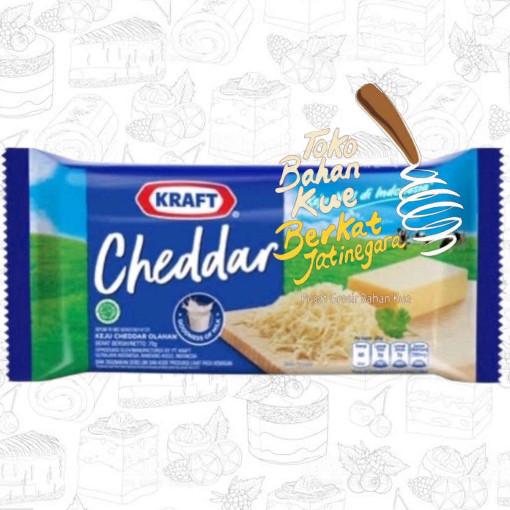 KEJU KRAFT CHEDDAR 70 GR / CTN ( 48 PCS )