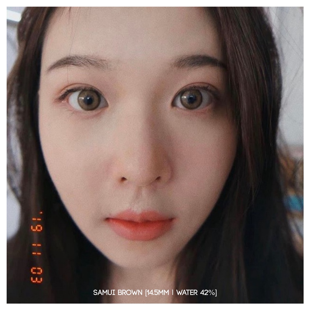 Softlens Samui Brown | Dreamcolor1 [Mikhayloveshop]