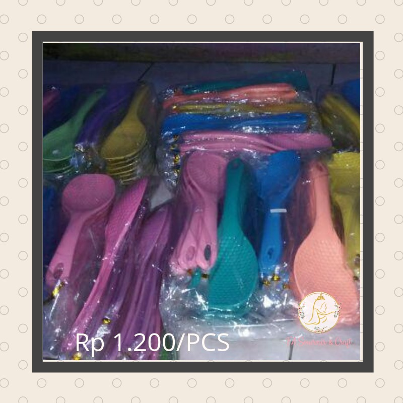 SOUVENIR CENTONG PLASTIK