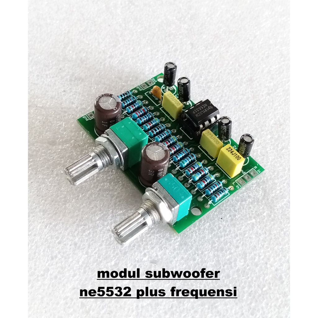 Modul Subwoofer ne5532 Plus Frequensi