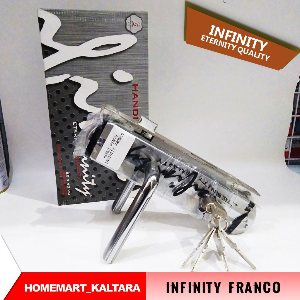 Kunci Set Infinity Franco / Handle Set Pintu Panjang / Gagang Set | INFINITY HANDLE SET