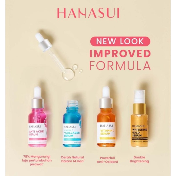 || HANASUI RENEW FACE SERUM IMPROVE FORMULA