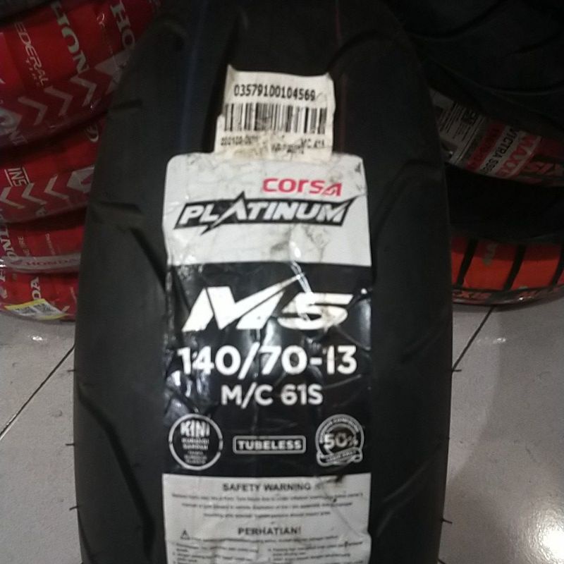 BAN 140/70 RING13 CORSA M5 PNP NMAX BELAKANG