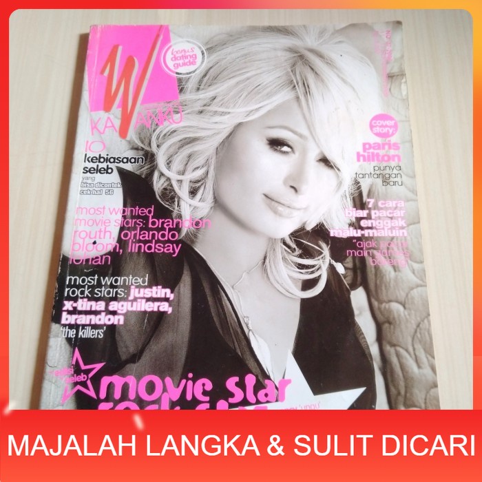 Majalah KAWANKU No.37 Sep 2006 PARIS HILTON Langka