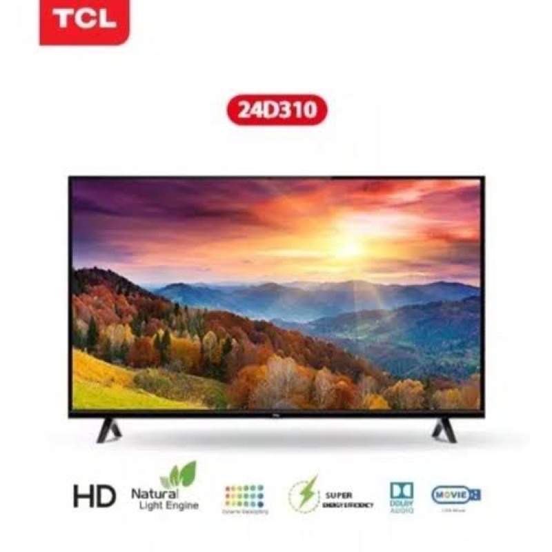 TV LED TCL 24" Inch DIGITAL TERBARU PROMO MURAH