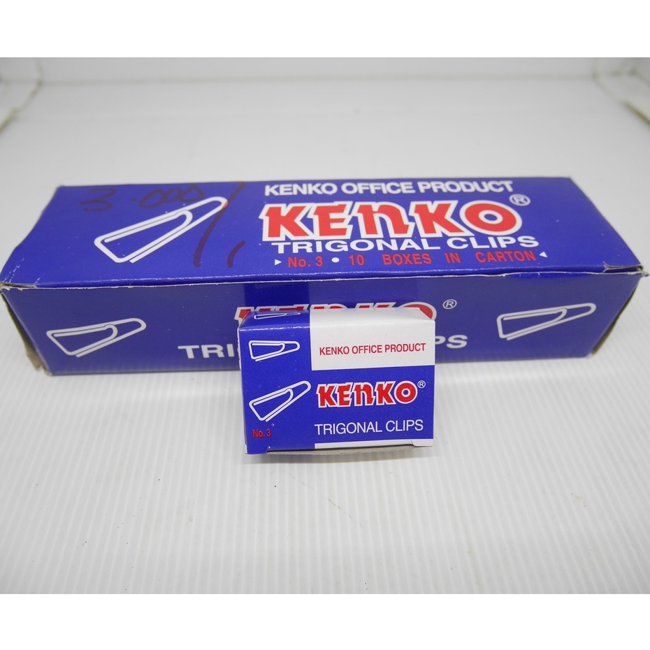 

TRIGONAL CLIP KENKO NO.3 (KOTAK KECIL)