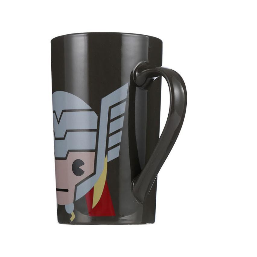 Banyak Peminat MINISO Marvel Cangkir Keramik Mug Gelas karakter lucu Gelas Minum Susu Kopi 550ml$