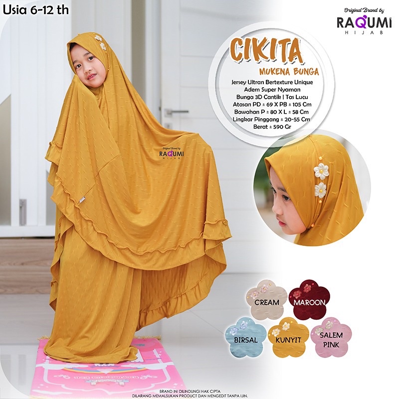 cikita mukena anak raqumi
