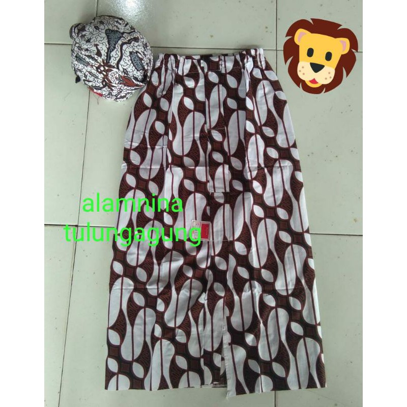 rok batik anak 8tahun dan blangkon jogja