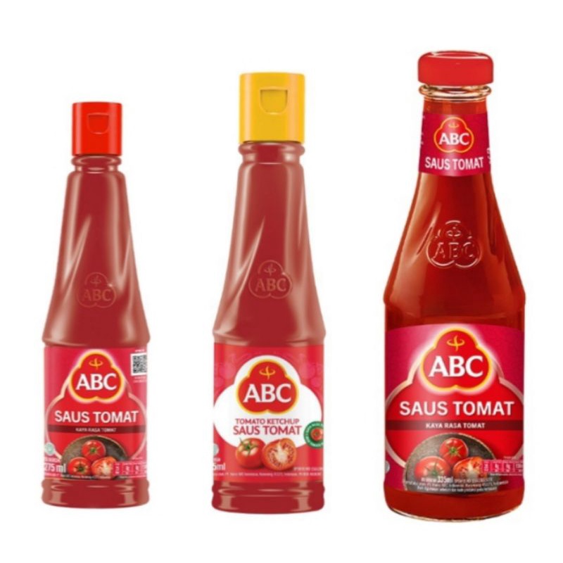 

ABC Saus Tomat kemasan 135ml - 275ml - 335ml