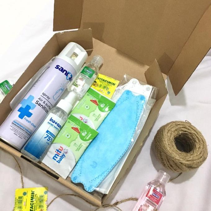 

HAMPERS PAKET ISOMAN NEW NORMAL COVID GIFT ISOMAN GIFT SOUVERNIR GIFT