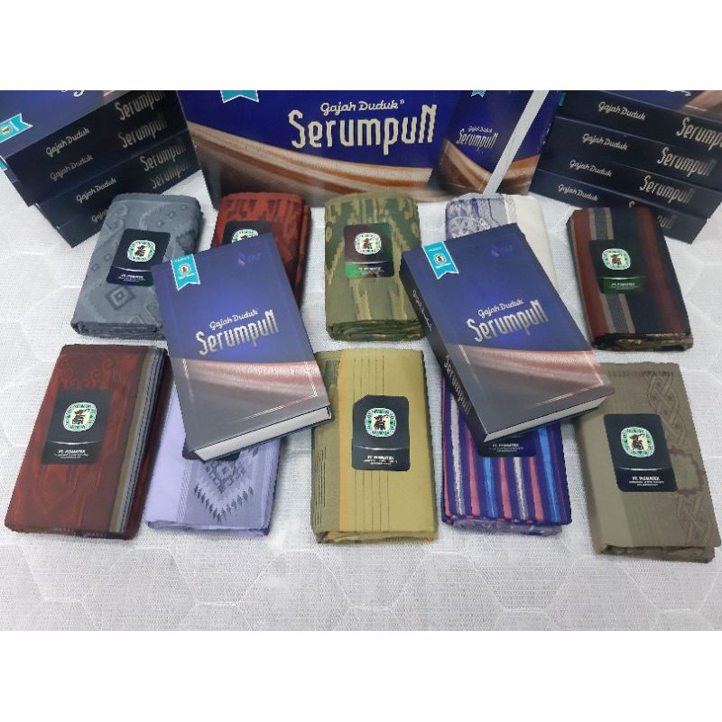 sarung gajah duduk serumpun