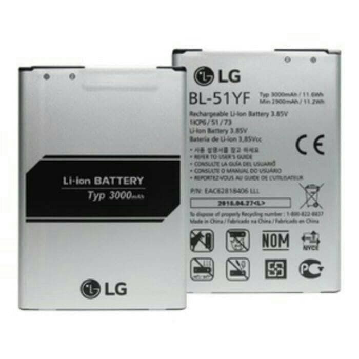 Baterai Battery Batre Batrei LG G4 G4 Stylus BL-51YF BL51YF Original
