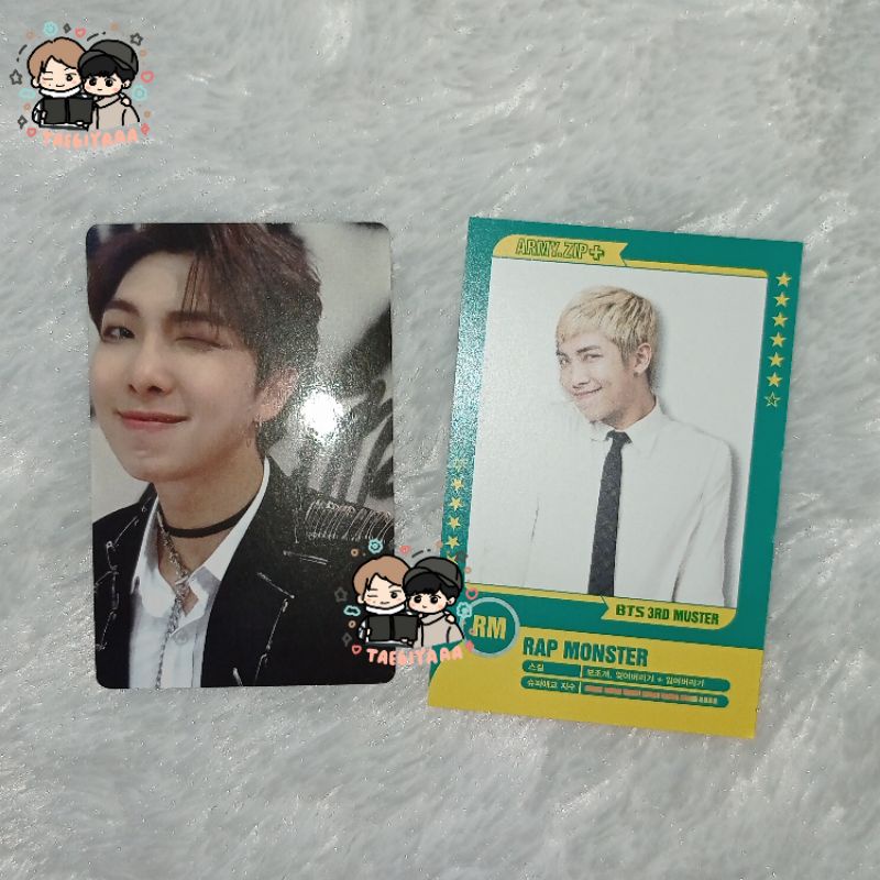 [READY STOCK] PC/PHOTOCARD CLUE NAMJOON/RM FREE MPC 3RD MUSTER