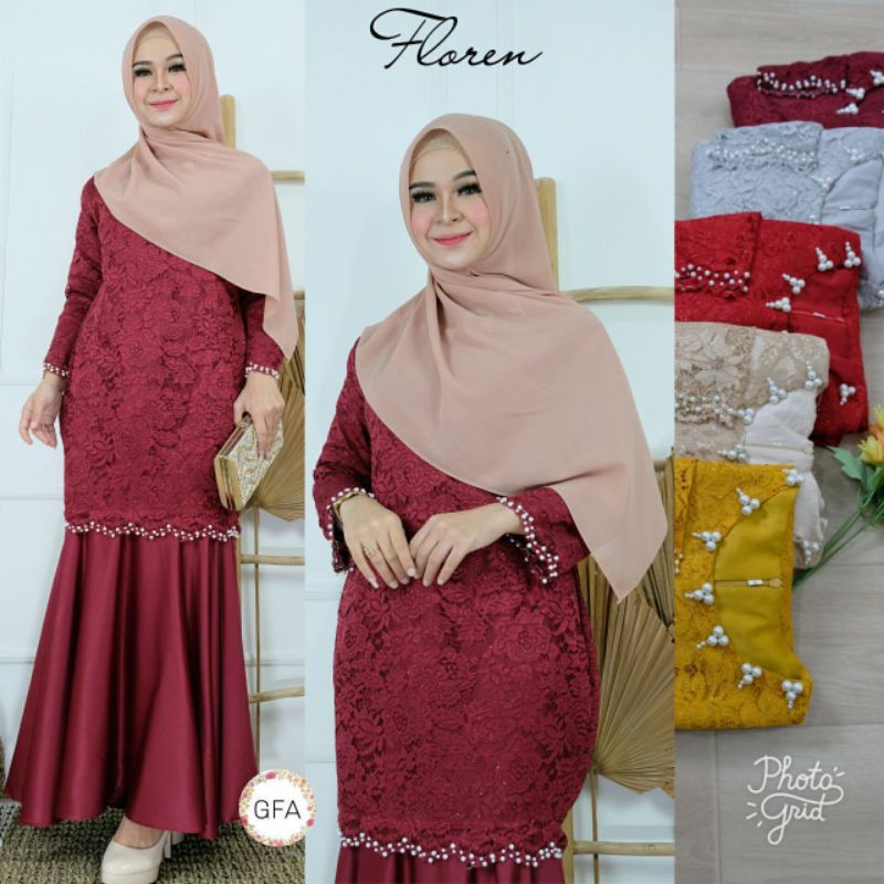 gaun pesta bridesmaid gaun kondangan gamis floren duyung