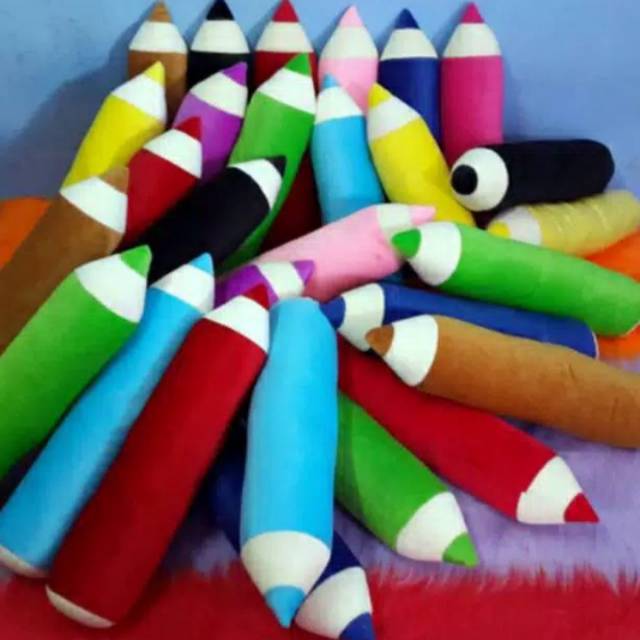 

Bantal pensil polos