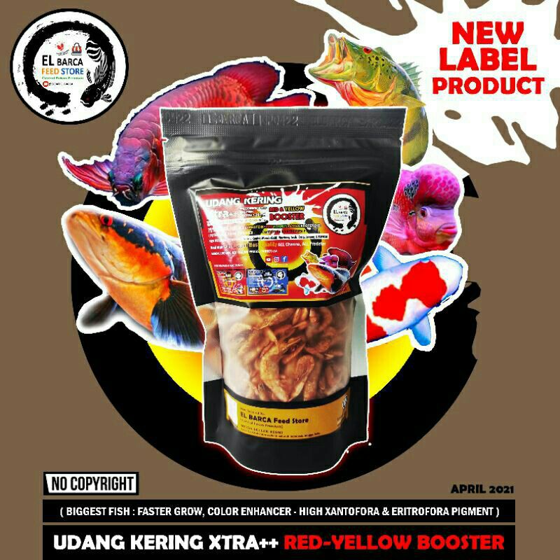 

Udang Ekstra Red Yellow Booster El barca
