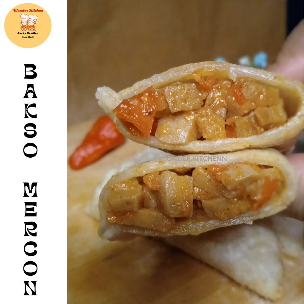 

Cireng Bakso | Cireng Frozen by Wonder Kitchenn isi Bakso | Cireng Kekinian