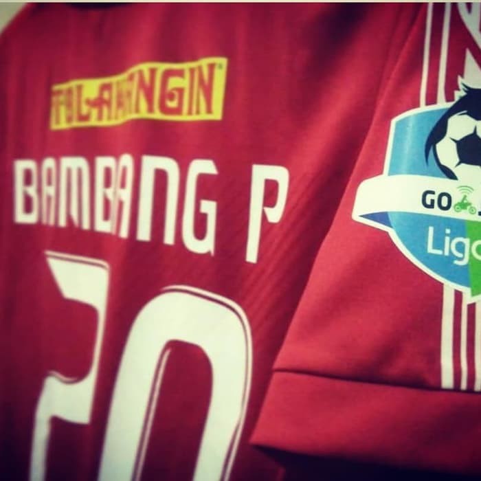 Jersey Persija Home Liga Gojek Original Specs Include Nameset+Patch