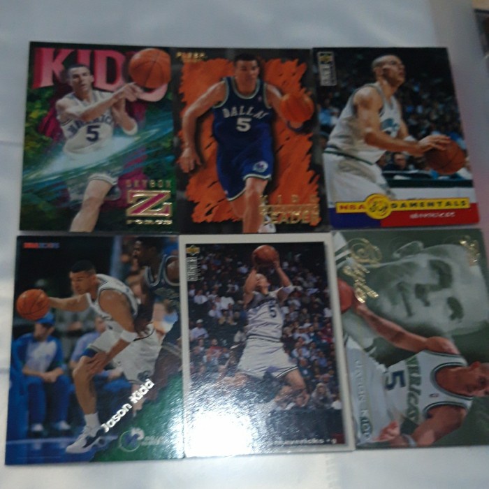 kartu basket lot 6 jason kidd