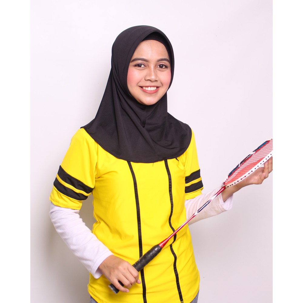 HIJAB SPORT/BERGO SPORT/KERUDUNG OLAHRAGA SPORT/JILBAB BERGO HAMIDAH SPORT HIJAB/JILBAB VOLLY BADMINTON BASKET SEPEDA SENAM LUNA