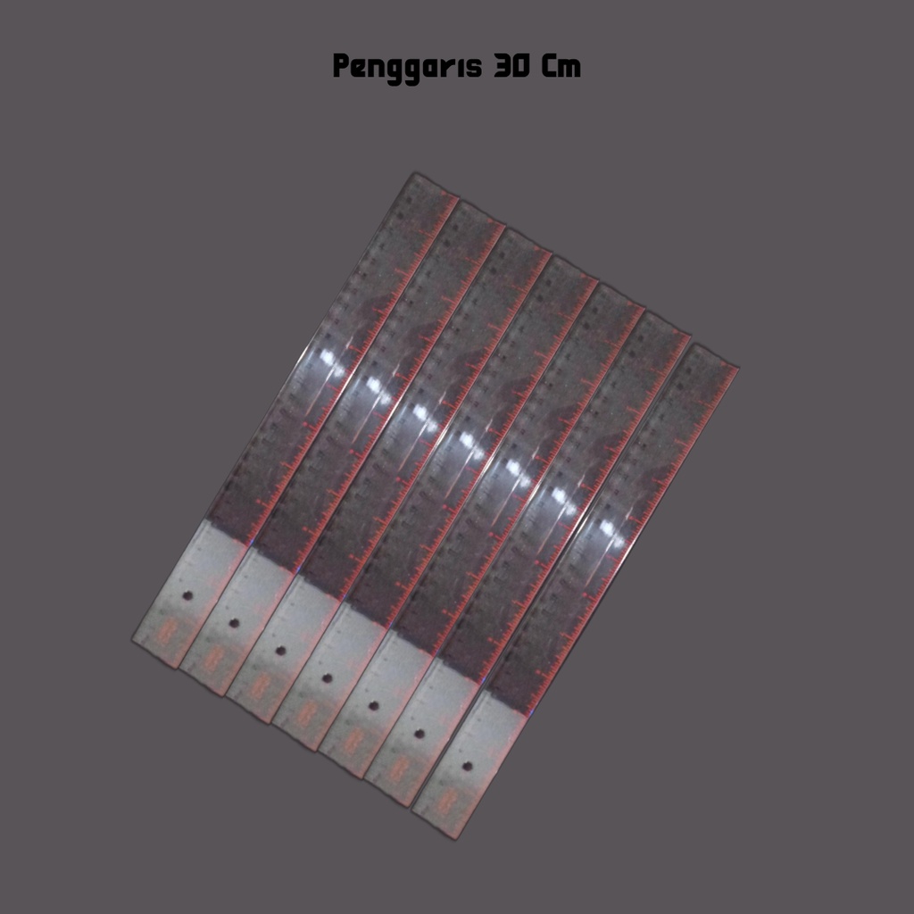 

Penggaris Transparan 30 cm